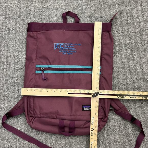 Patagonia Arbor Market Pack 15L Backpack Purple Colorado College CC Outdoor - Picture 9 of 9